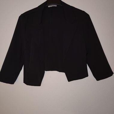 Blazer corto nero