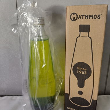 Mathmos Astrobaby Bottle Lava Lamp Yellow-Plum