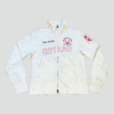 Polo Society Gstaad vintage La Martina zip-up