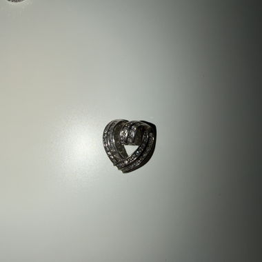 Heart-shaped pendant (silver 925) 