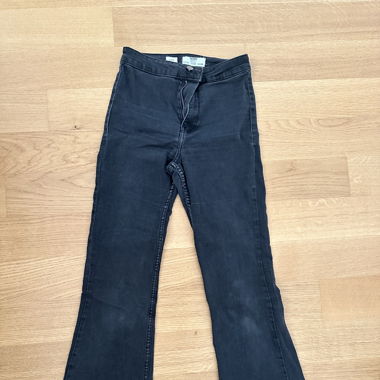 Jean pattes d’éléphant noir