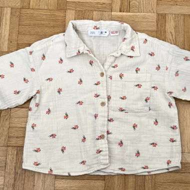 Mädchen Muslin-Bluse Gr. 98