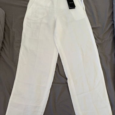 Weisse Hose Massimo Dutti