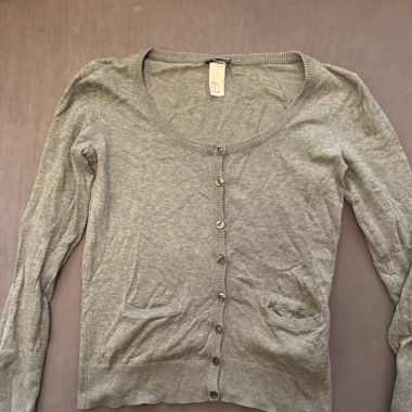 Leichte Jacke / Jäcklein (hellgrau) Gr. S