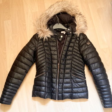 Piumino nero Morgan