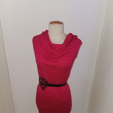Alexander McQueen Raspberry Pink Dress 