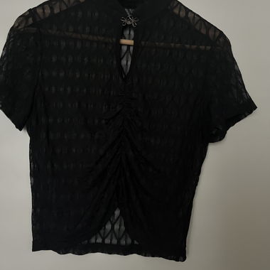 Gothic Mesh Top