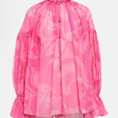 Etro - Paisley cotton silk blouse