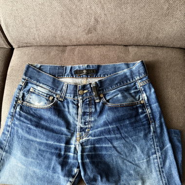 Stone Island denim shorts