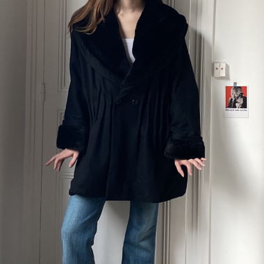 FAUX FUR COAT