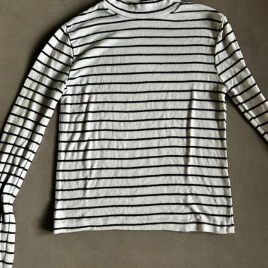 Striped Long-Sleeve Top