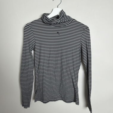 Chervo striped turtleneck top