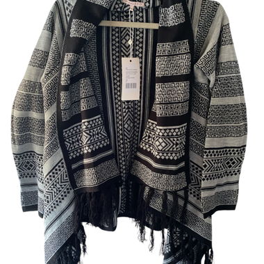 NEUF Gilet en maille Anna Field style ethnique