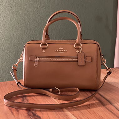 Petite sacoche Coach marron