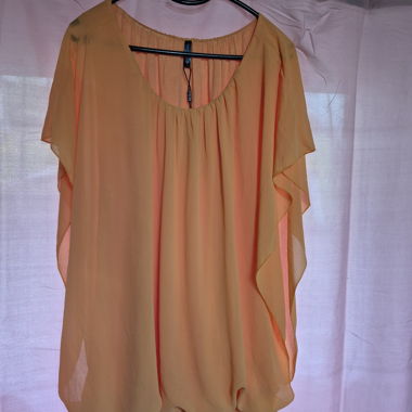 Blusa arancione Chicoree XL