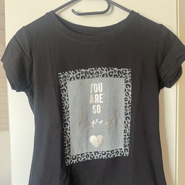 T-Shirt avec imprimé léopard