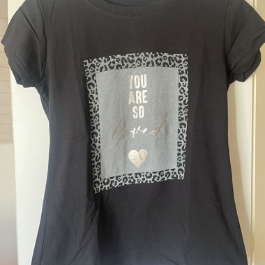 T-Shirt avec imprimé léopard