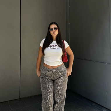 Pull&Bear Leopard Jeans