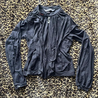 y2k indiesleaze gsuss industries zip-up jacket