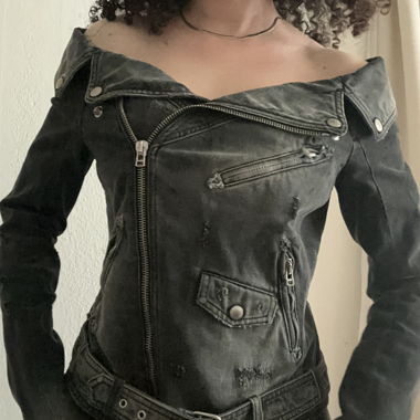 Biker(Jeans)Jacke von Faith Connexion 