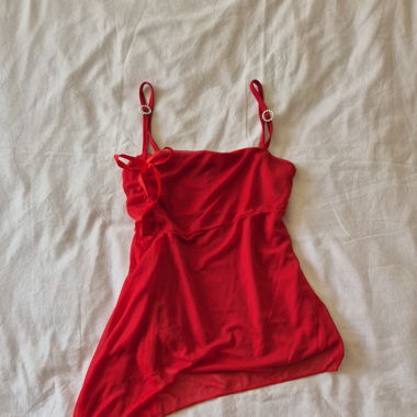 Top rouge 