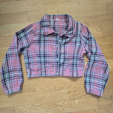 Kinderbluse kurz Grösse 130