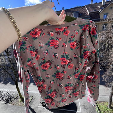 King Louie Cardigan mit Blumenmuster