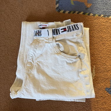 Jean baggy Tommy Jeans blanc - 32/32