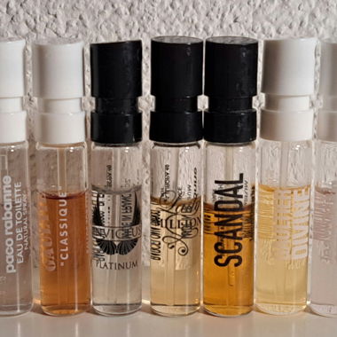 Jeu d’échantillons de parfum