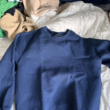 Sweatshirt blau Pull&Bear