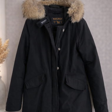 Woolrich Jacket with Genuine Fur Collar