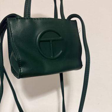 Borsa shopping Telfar verde scuro