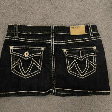 Gonna in jeans di denim