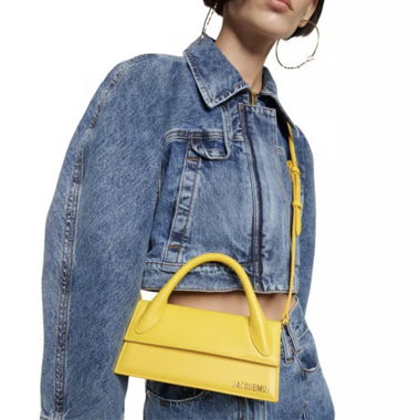 Jacquemus Le Chiquito Long Borsa Gialla