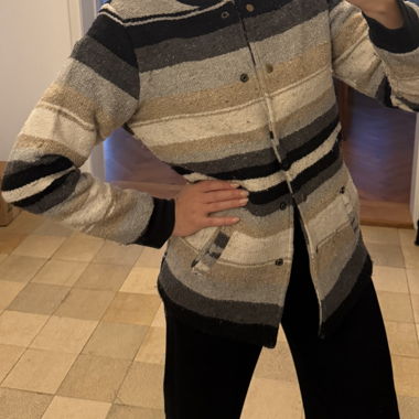 Jacke repurposed Vintage