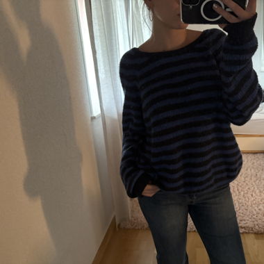 Gestreifter Pullover 