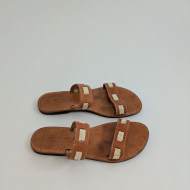 Leder Flip Flops Gr. 37