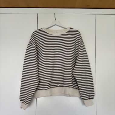 Pullover gestreift oversized