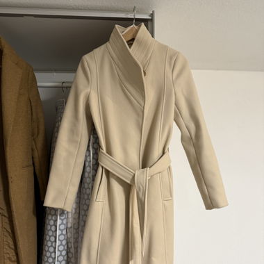 River Island Mantel Beige - Neuwertig