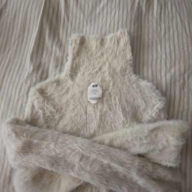 H&M Co-Exist fluffy cropped sweater