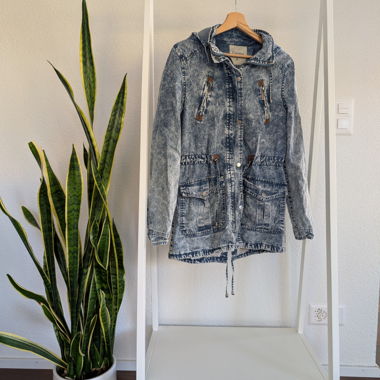 Parka en denim, veste de printemps Taille M/38
