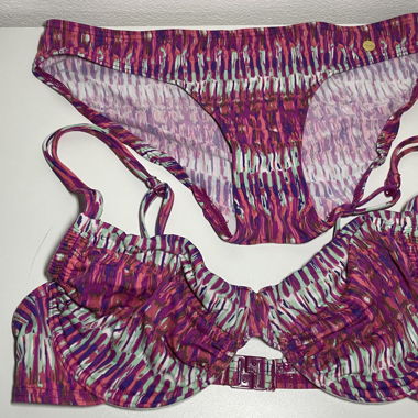 Lascana Bikini Set pink gemustert