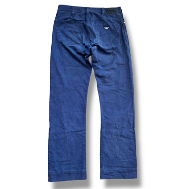 Armani Jeans classic blue straight leg