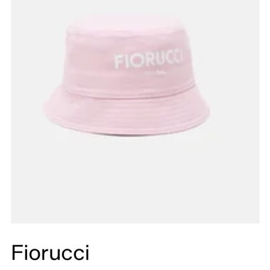 Cappello a secchiello Fiorucci rosa