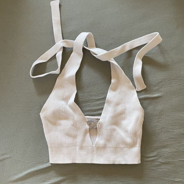 Top Bershka Bianco