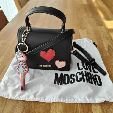 Borsa a mano Love Moschino nera