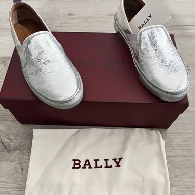 Sneakers slip-on Bally argentate EU 36