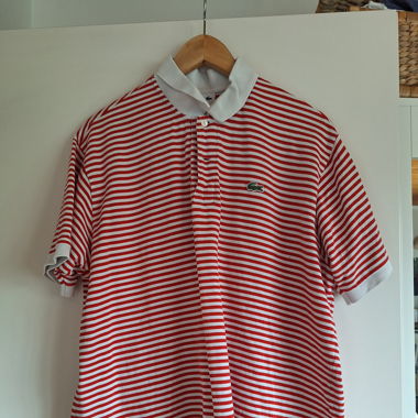 Polo rayé lacoste