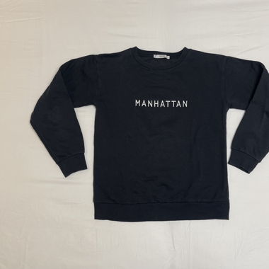 Sweatshirt mit Stickung