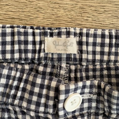 Pantalon à carreaux noir et blanc de Brandy Melville